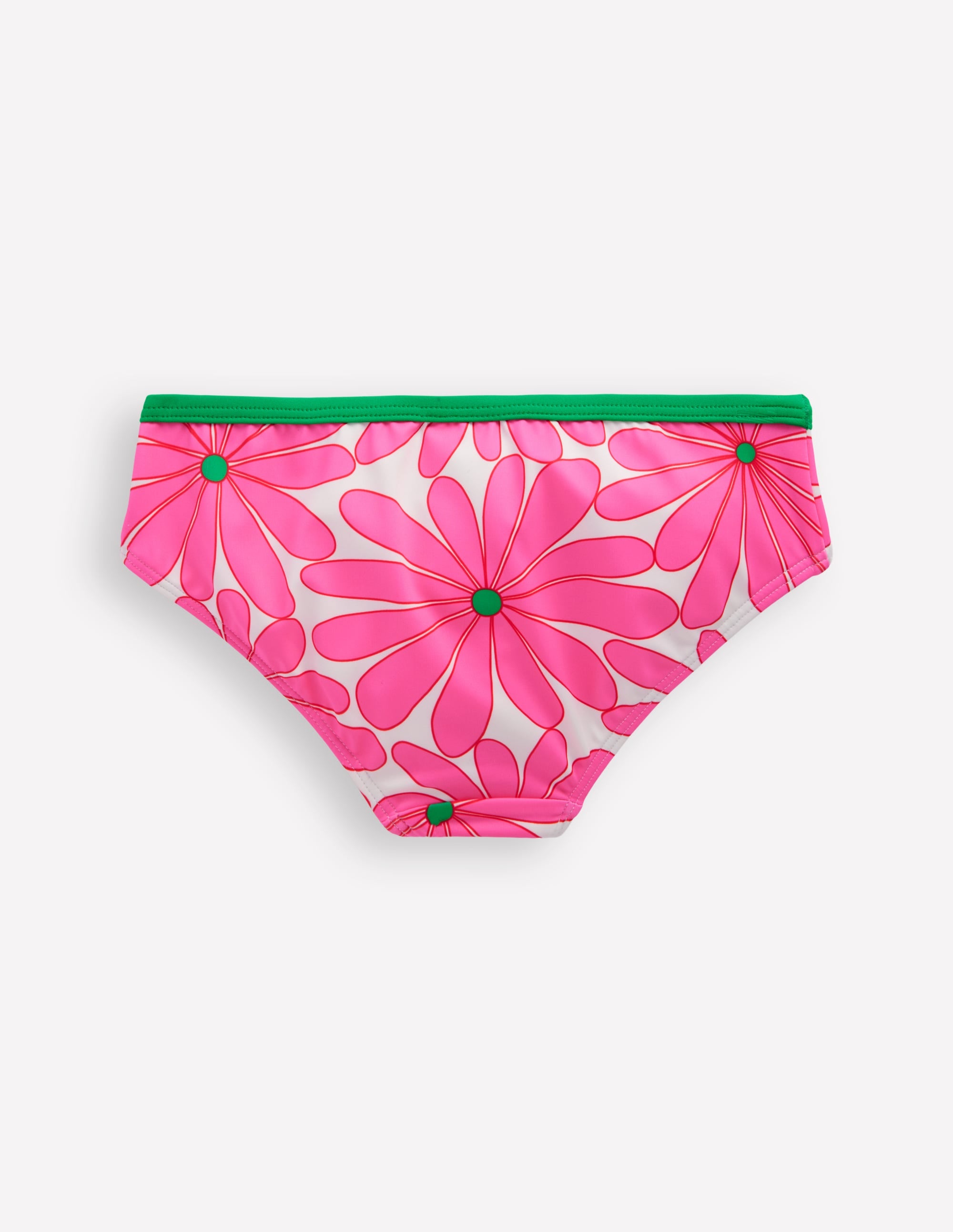 Gemusterte Bikinihose-Festivalrosa Gänseblümchen - Image 2