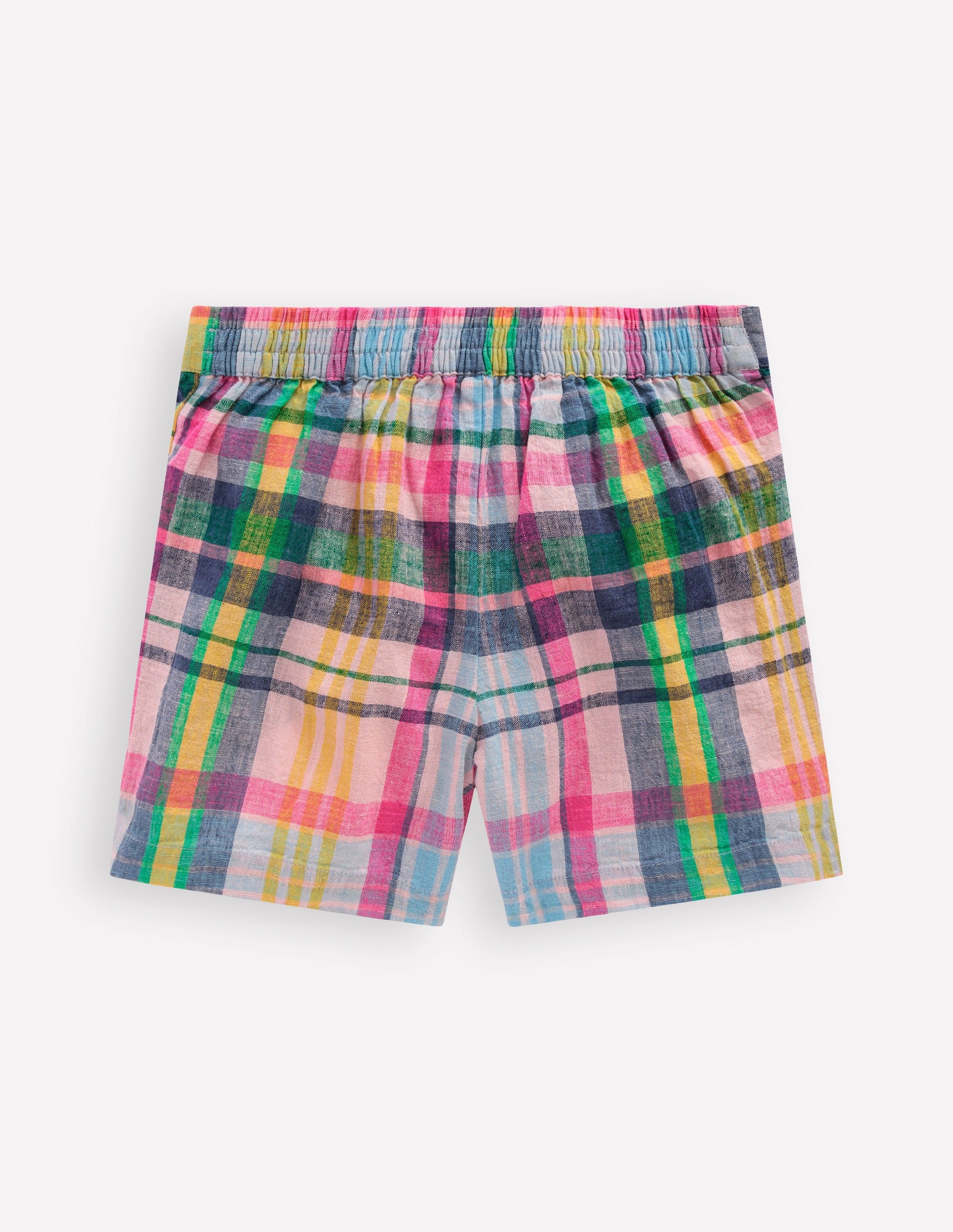 Gewebter Wickel-Skort-Bunt-3