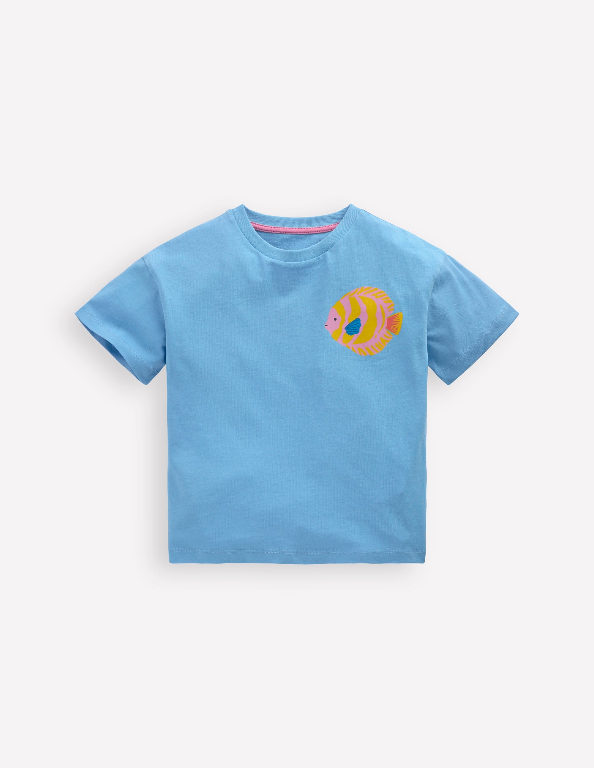 T-Shirt mit Druck-Blaues Meeresleben - Image 1