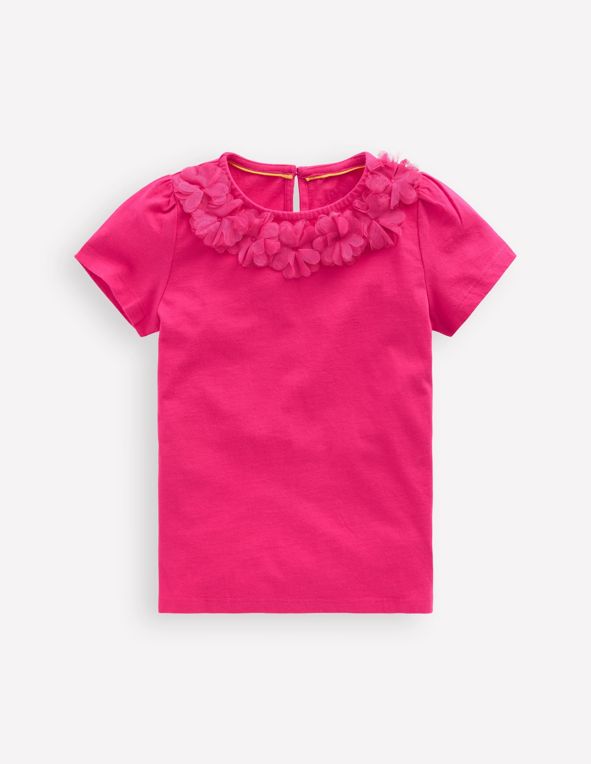 T-Shirt mit Blumenbesatz-Fandango - Image 1
