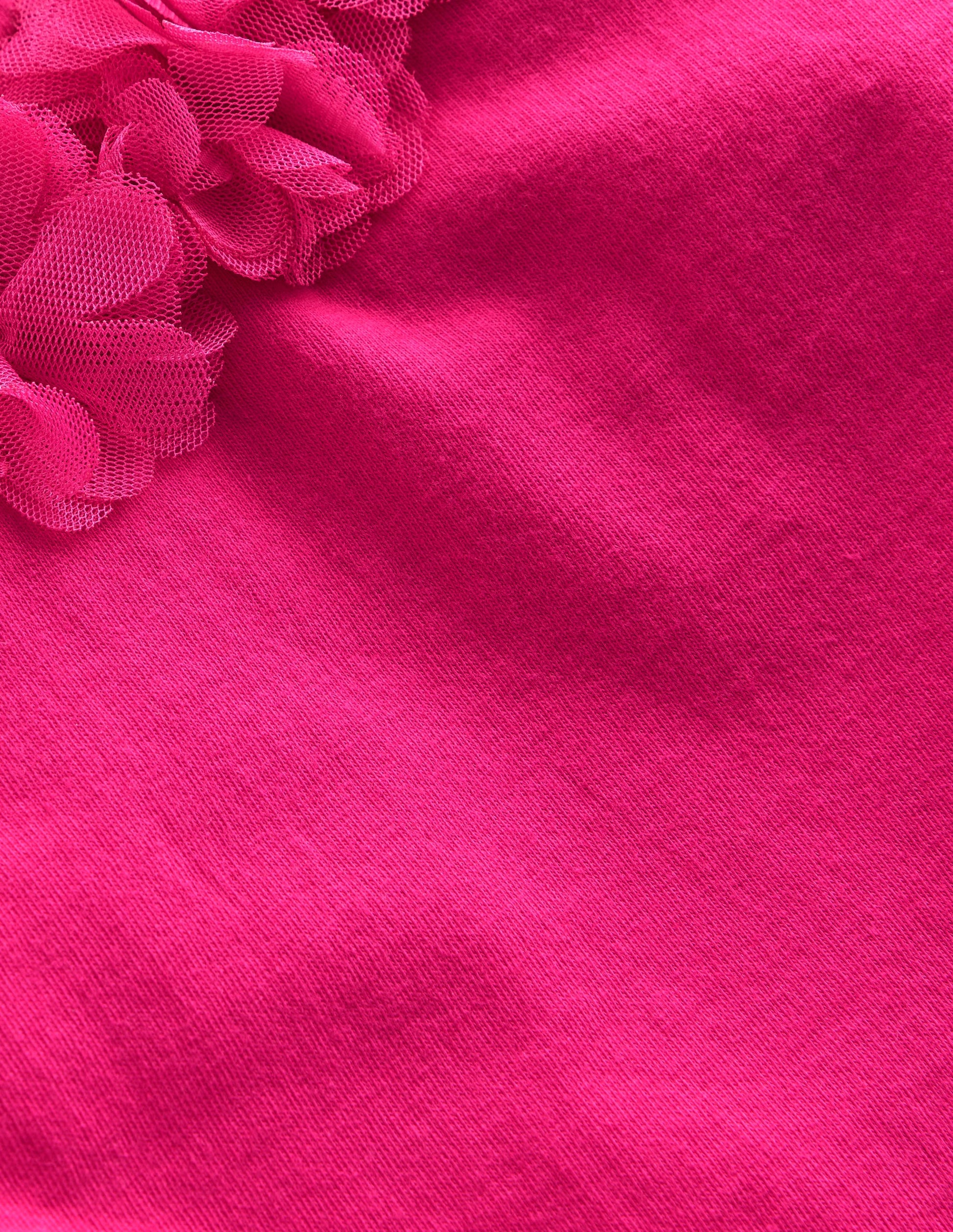 Flower Trim T-Shirt-Fandango-3