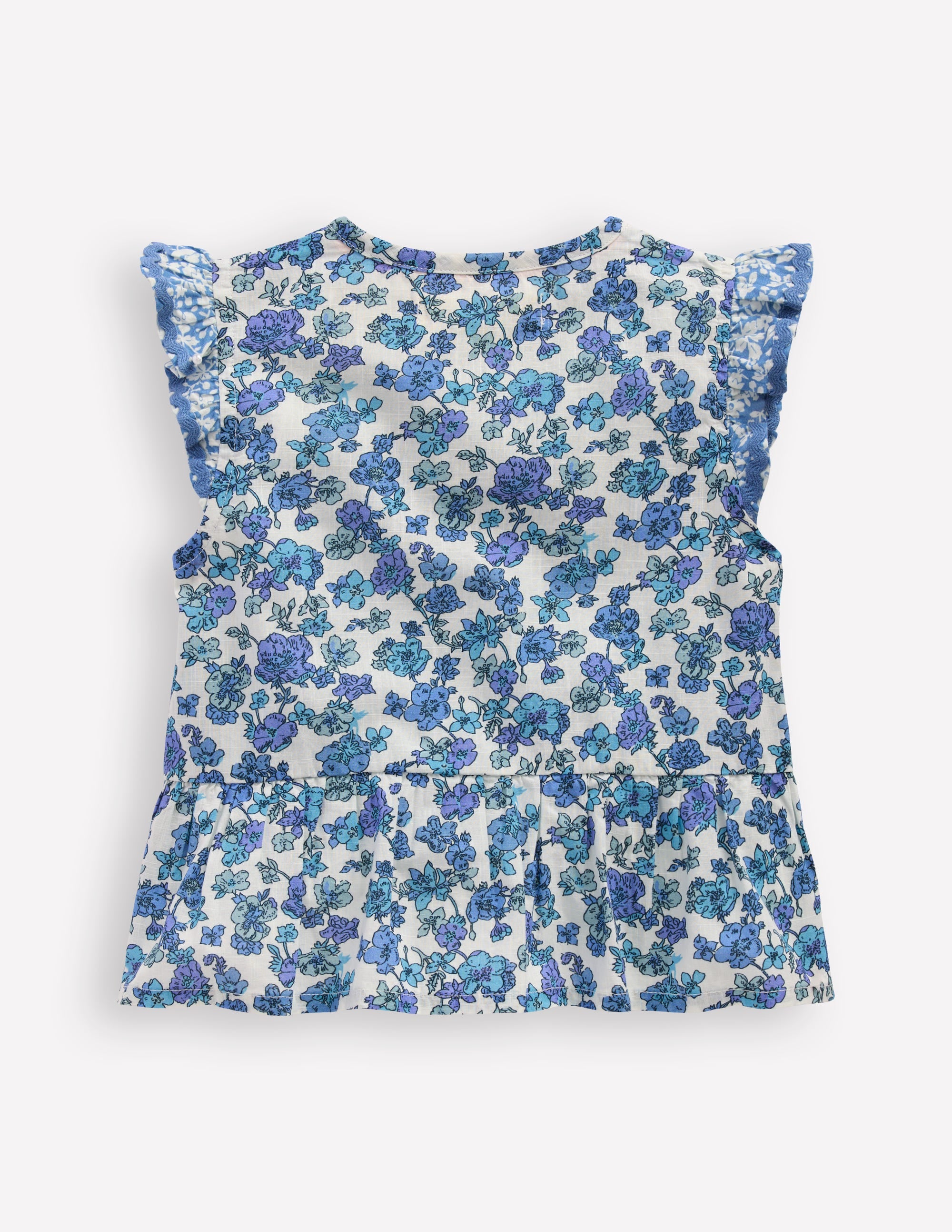 Flutter Button-through Top-Hotchpotch Floral - Image 2