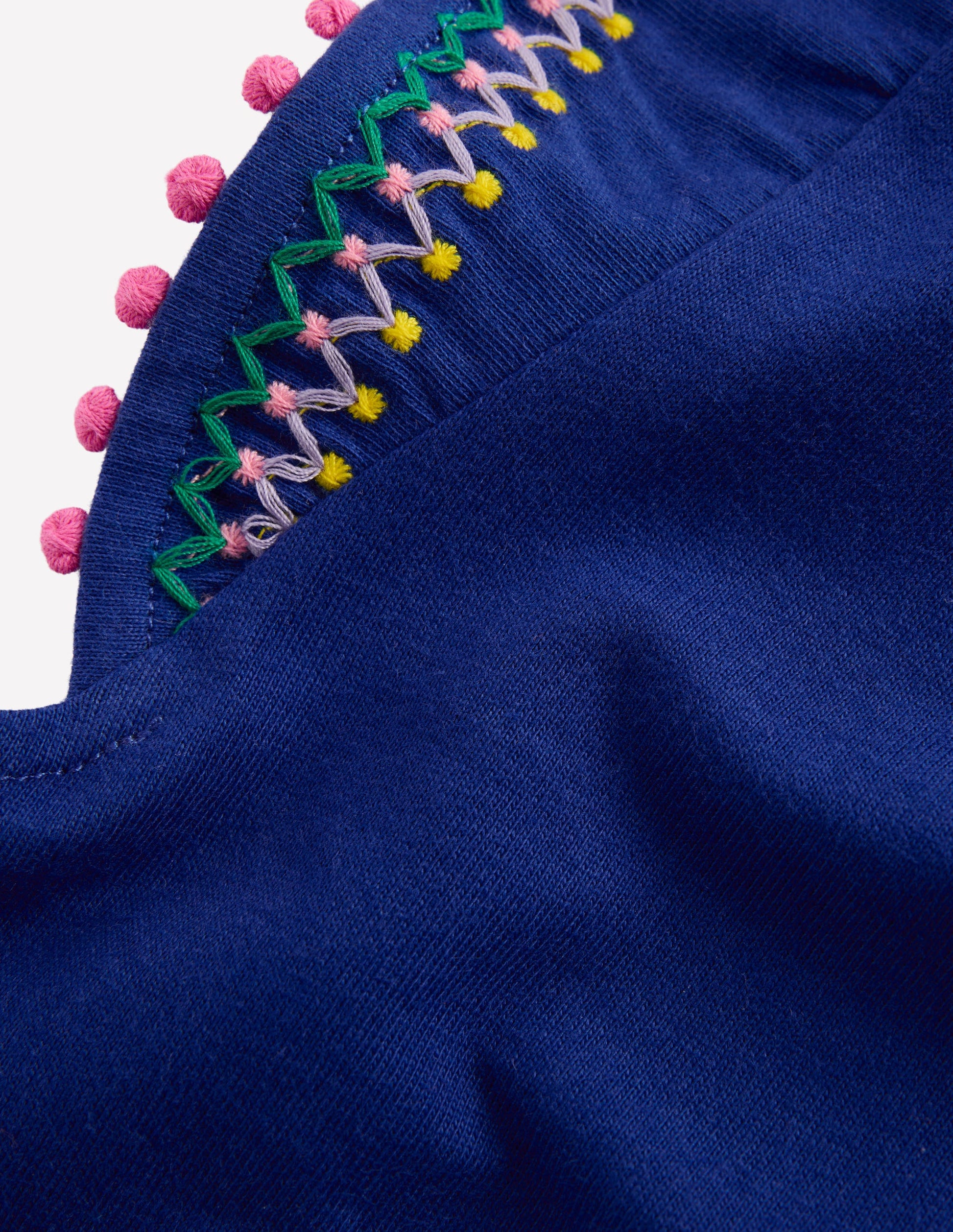 Oberteil mit Flatterärmeln und Besatz-Steuerbordblau-3