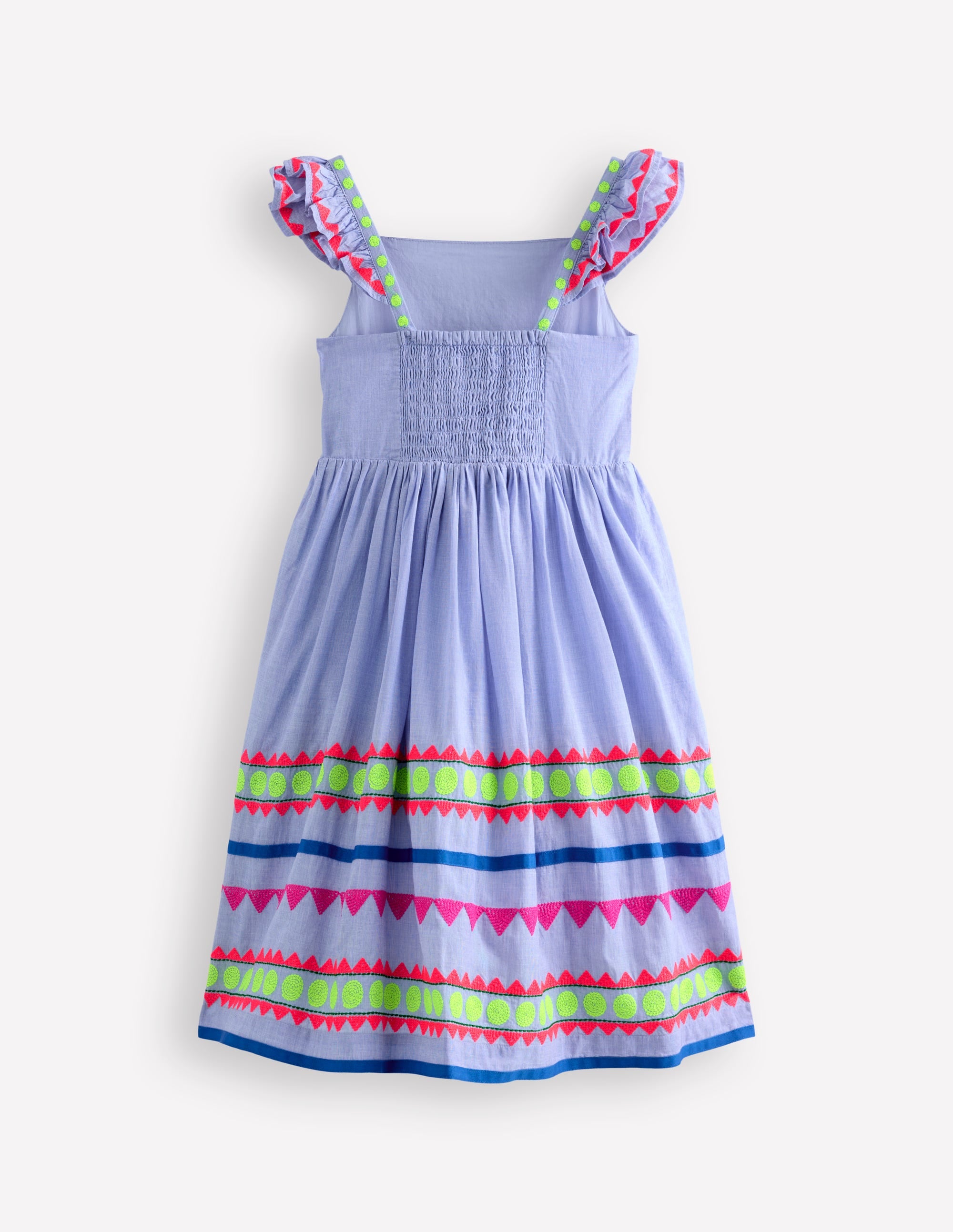Annalisa Sommerkleid zum Herumwirbeln-Aztekenmuster - Image 2