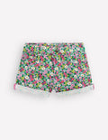 Short en jean-Motif Summer Flowerbed multi