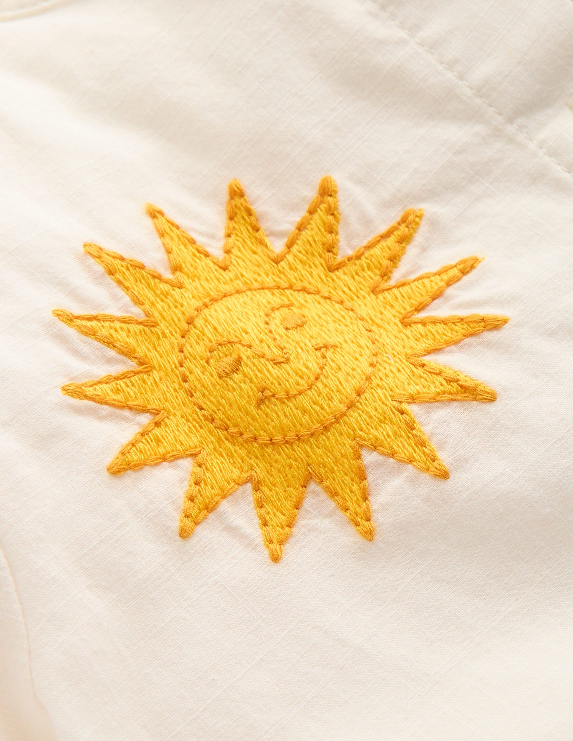 Bluse mit Knopfleiste-Sanftes Naturweiß Stickerei-4