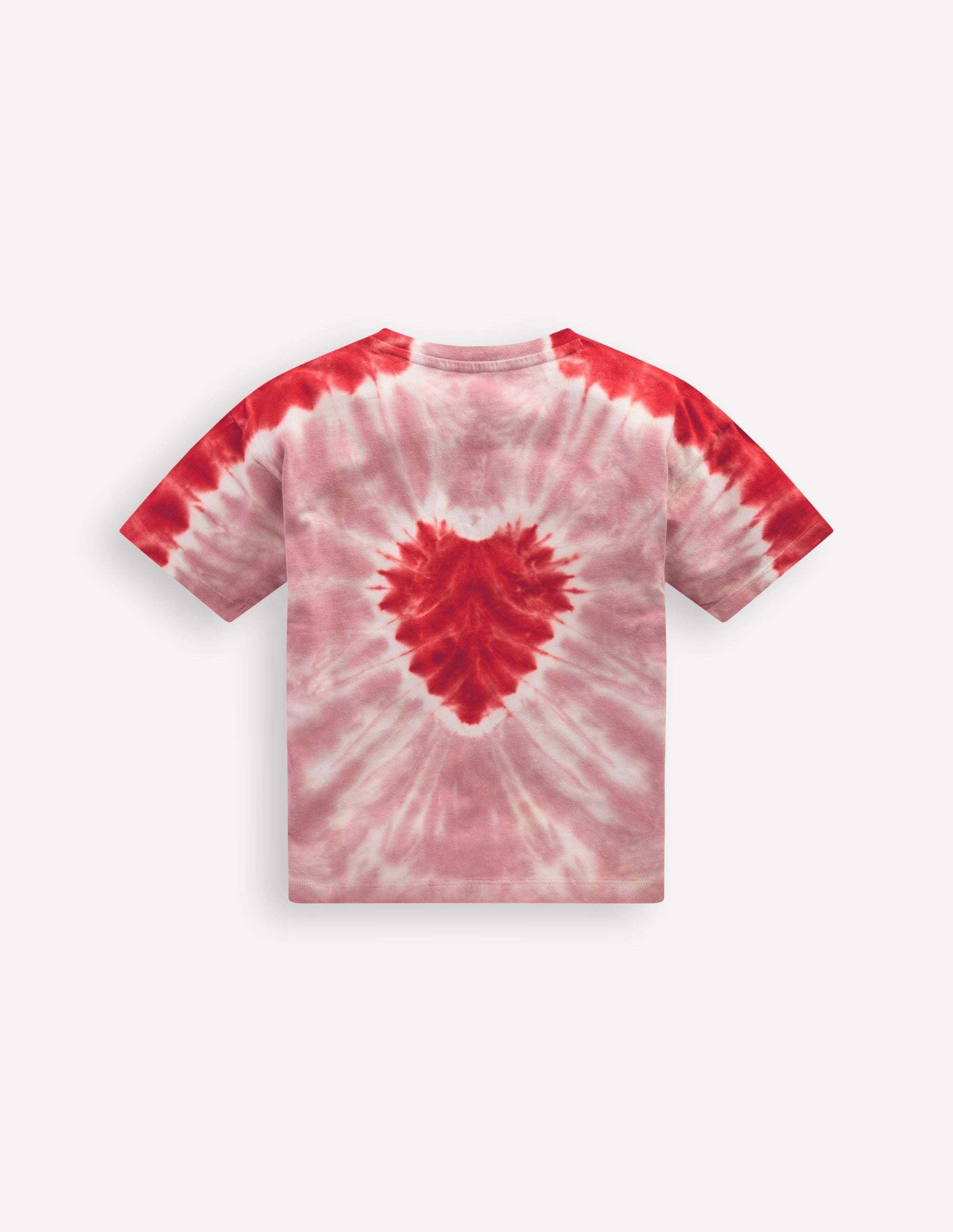 Top tie and dye à logo-Cœur rose vintage - Image 3