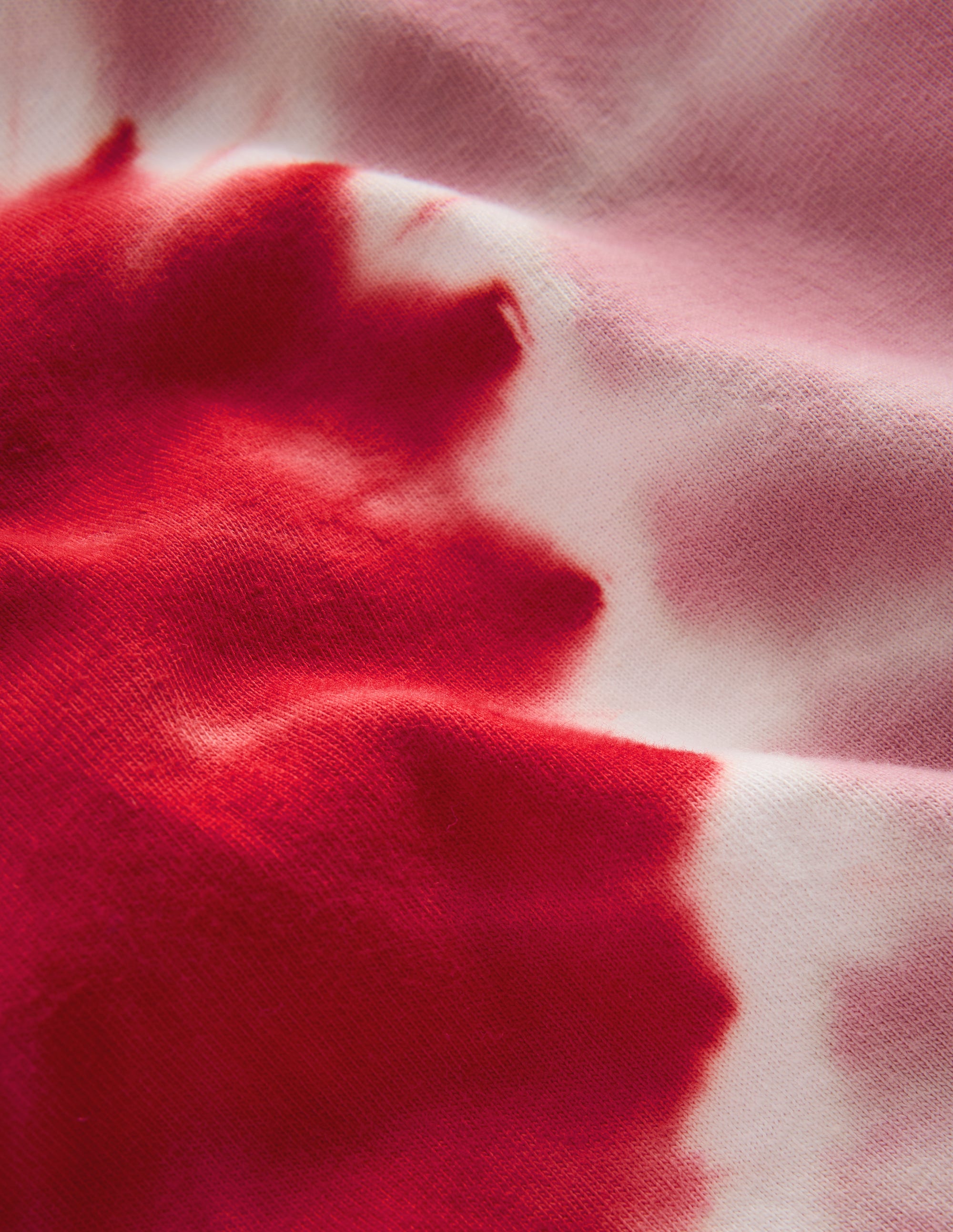 Top tie and dye à logo-Cœur rose vintage - Image 4