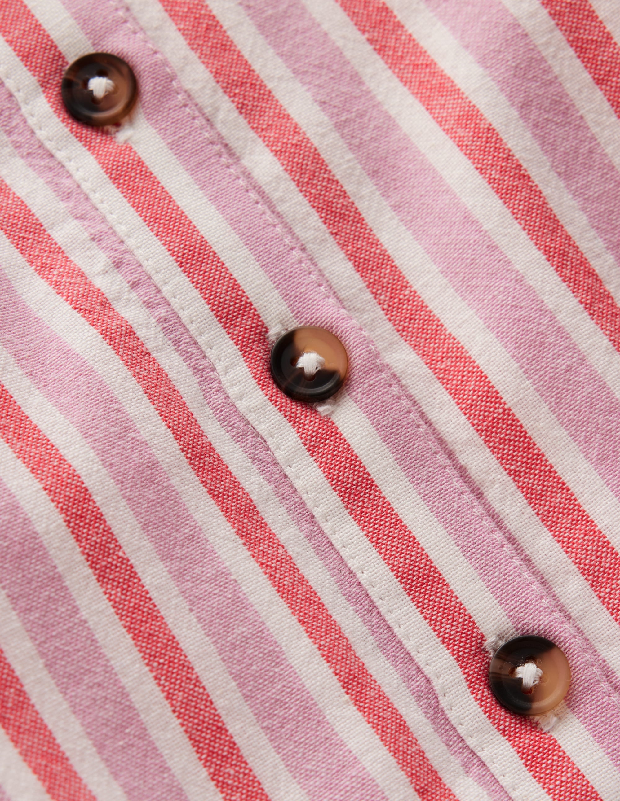Tiered Shirt Dress-Formica Pink Stripe - Image 5