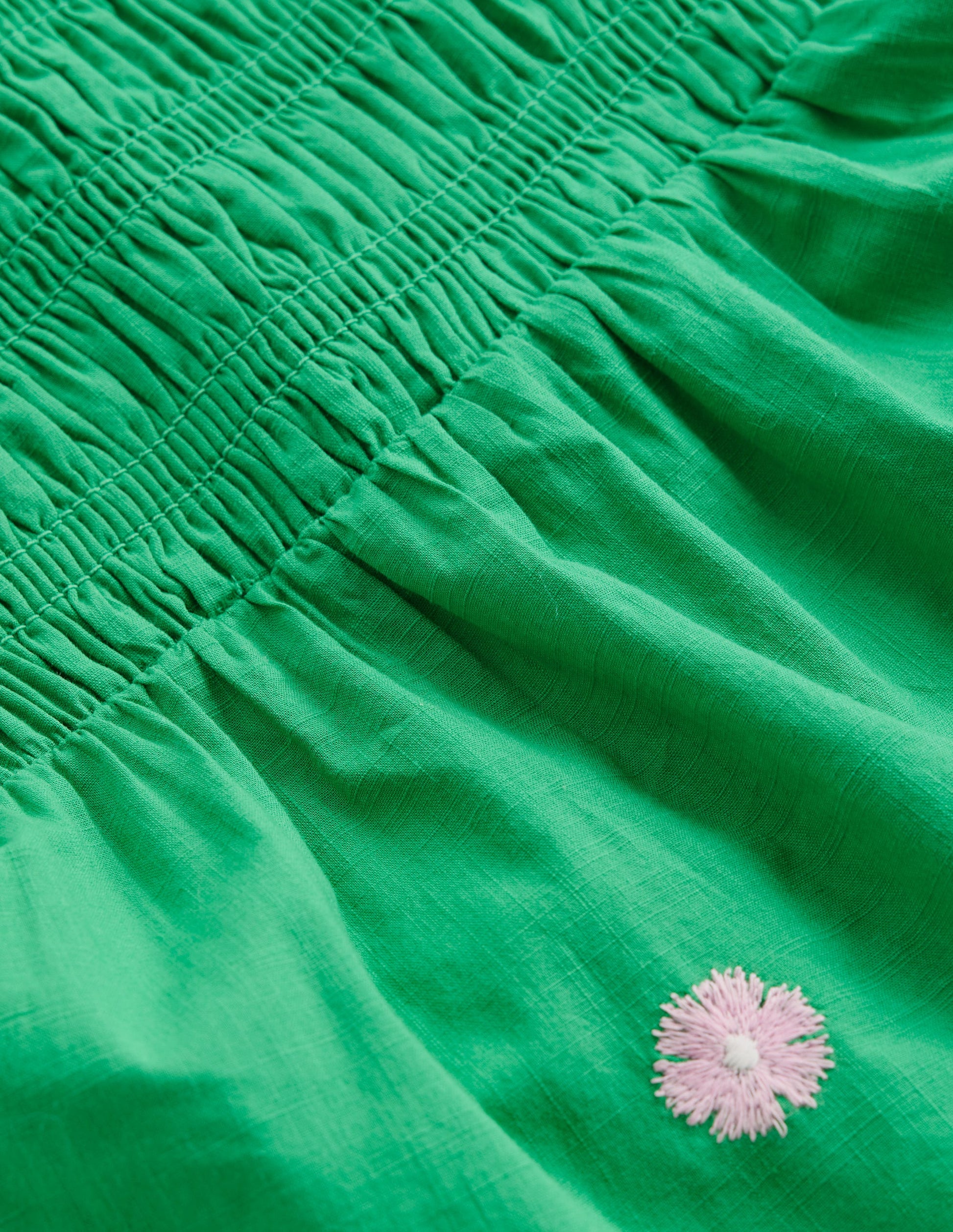 Verziertes Oberteil mit Trägern-Baumgrün-4