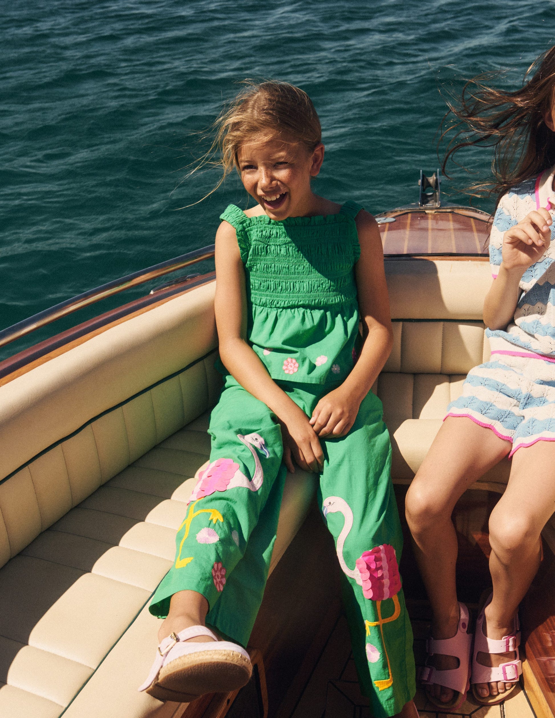 Verziertes Oberteil mit Trägern-Baumgrün-1