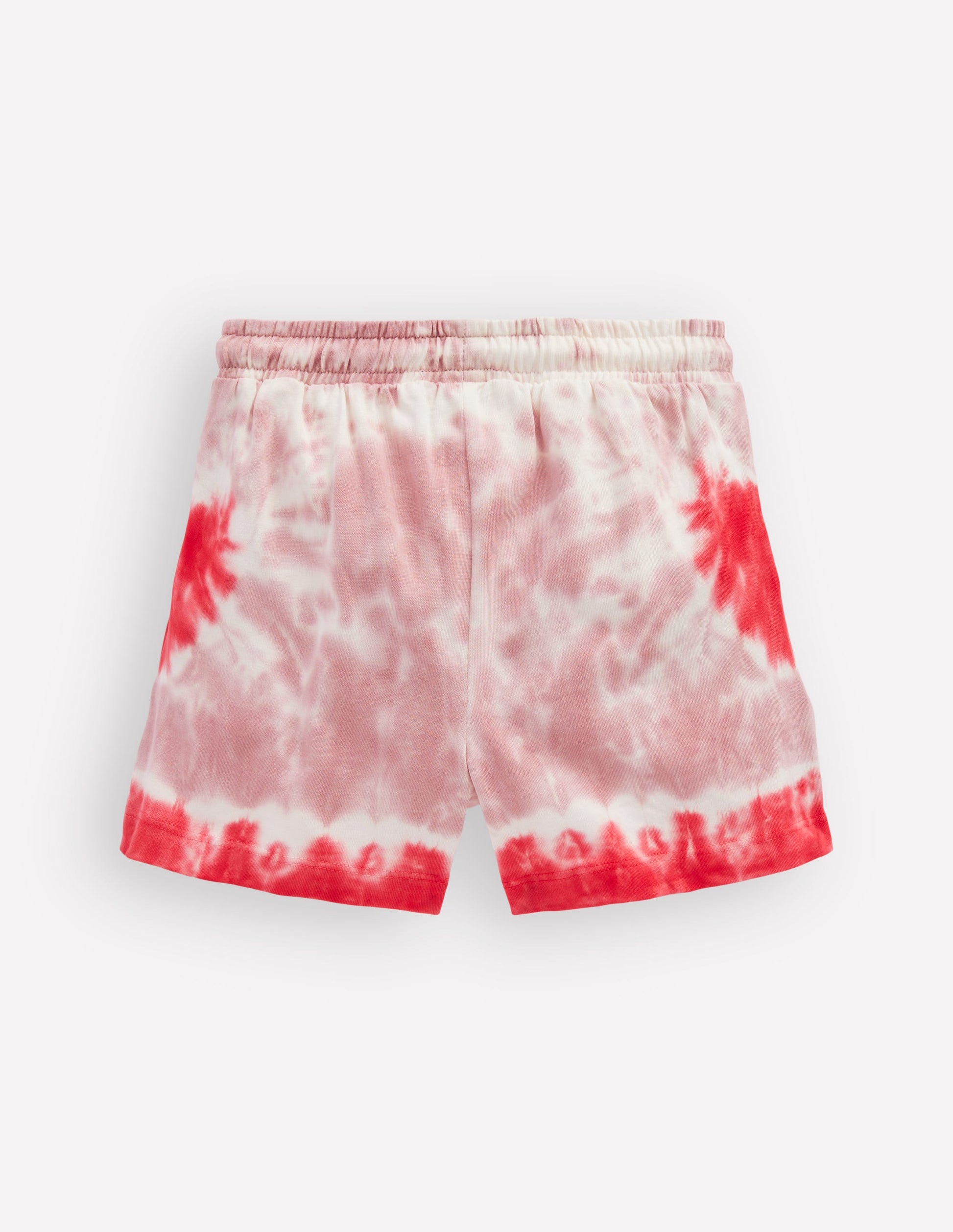 Short avec logo tie and dye-Rose vintage-2