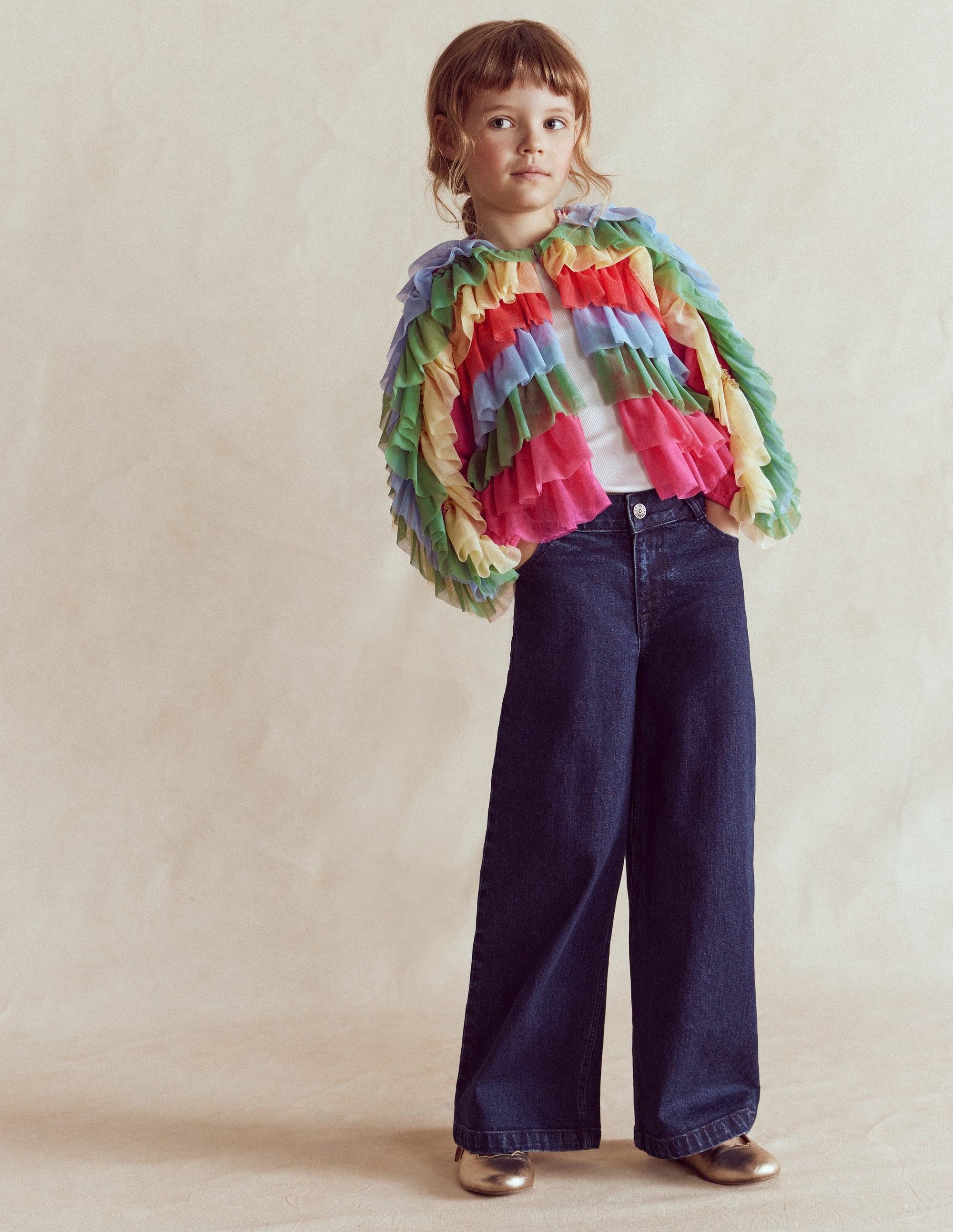 Tülljacke in Regenbogenfarben-Arc-en-ciel multi - Image 3
