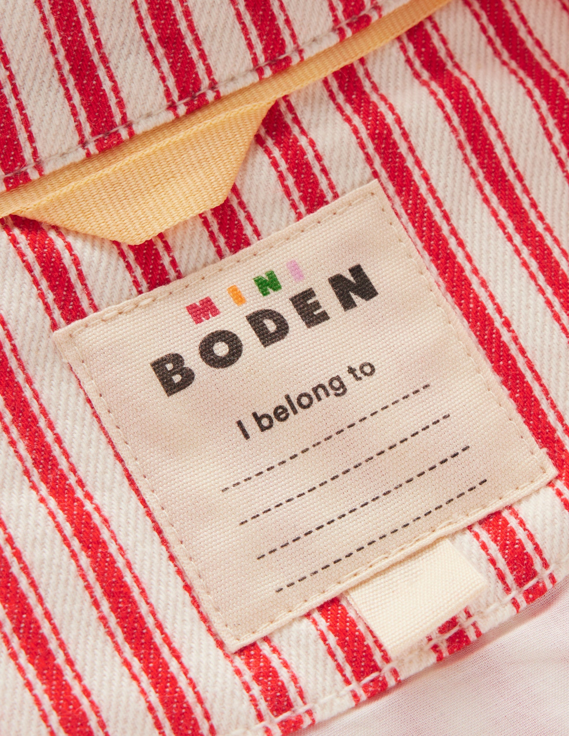 Twill bomber jacket-Poppy Red Tram Stripe-6