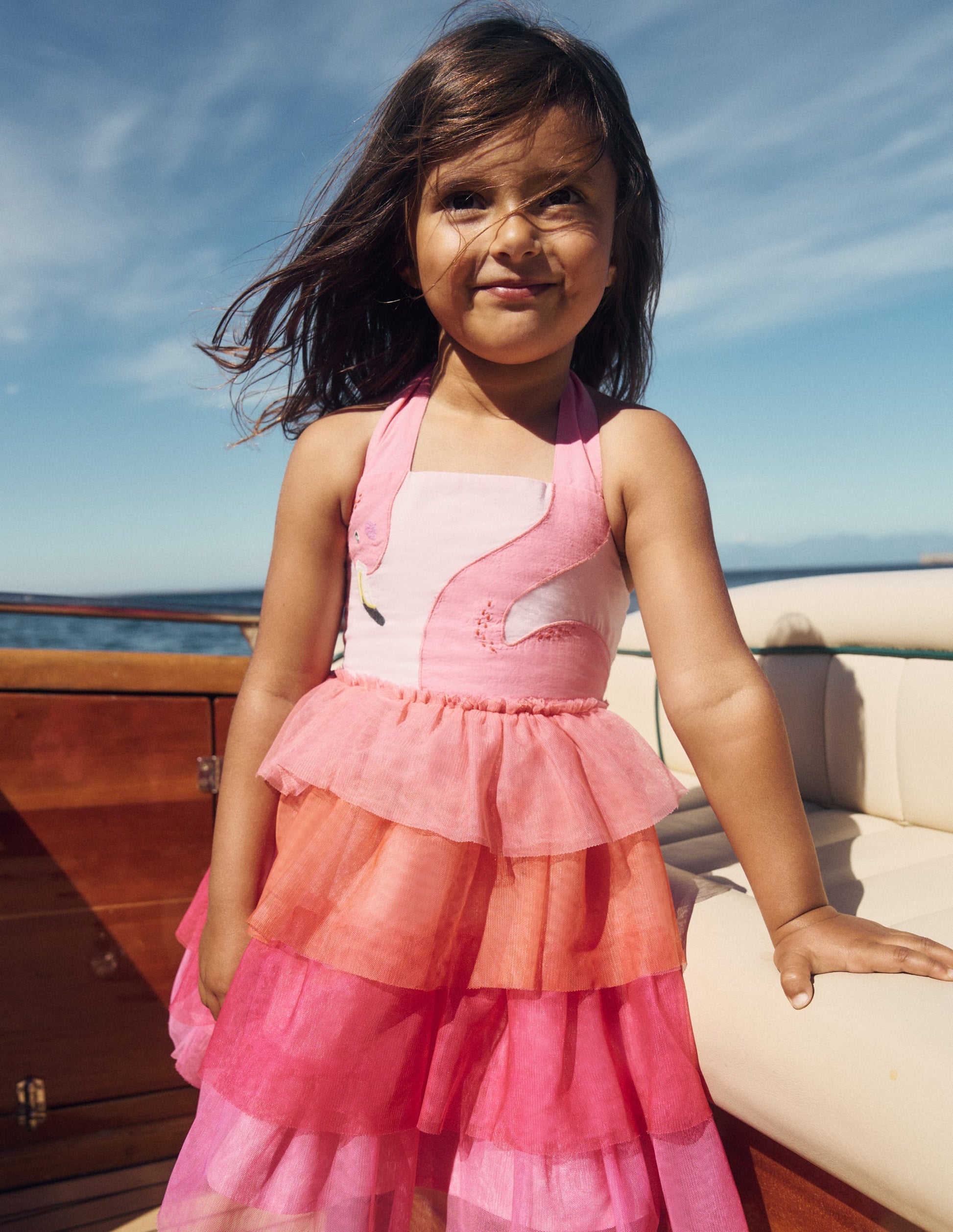 LOGOKLEID AUS TÜLL-MIX-Lachsrosa Flamingo-1