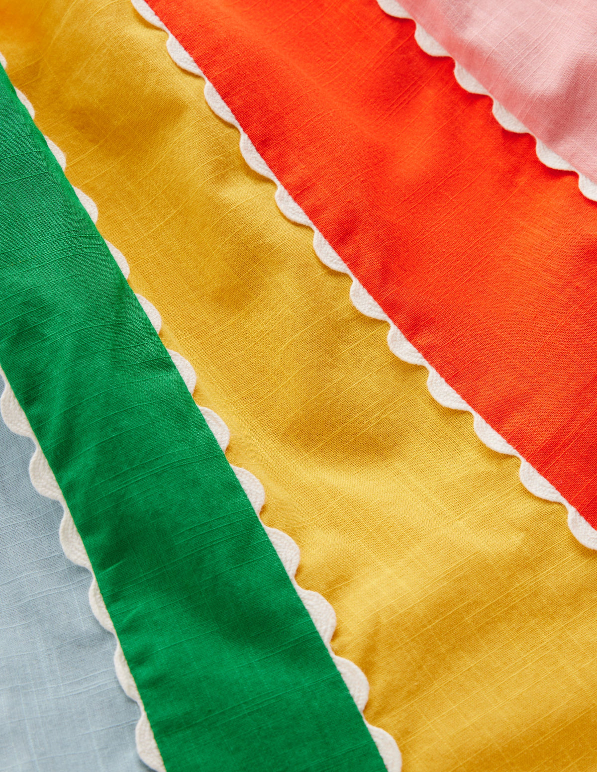 Gewebtes Kleid mit Einsatz-Arc-en-ciel multi - Image 3