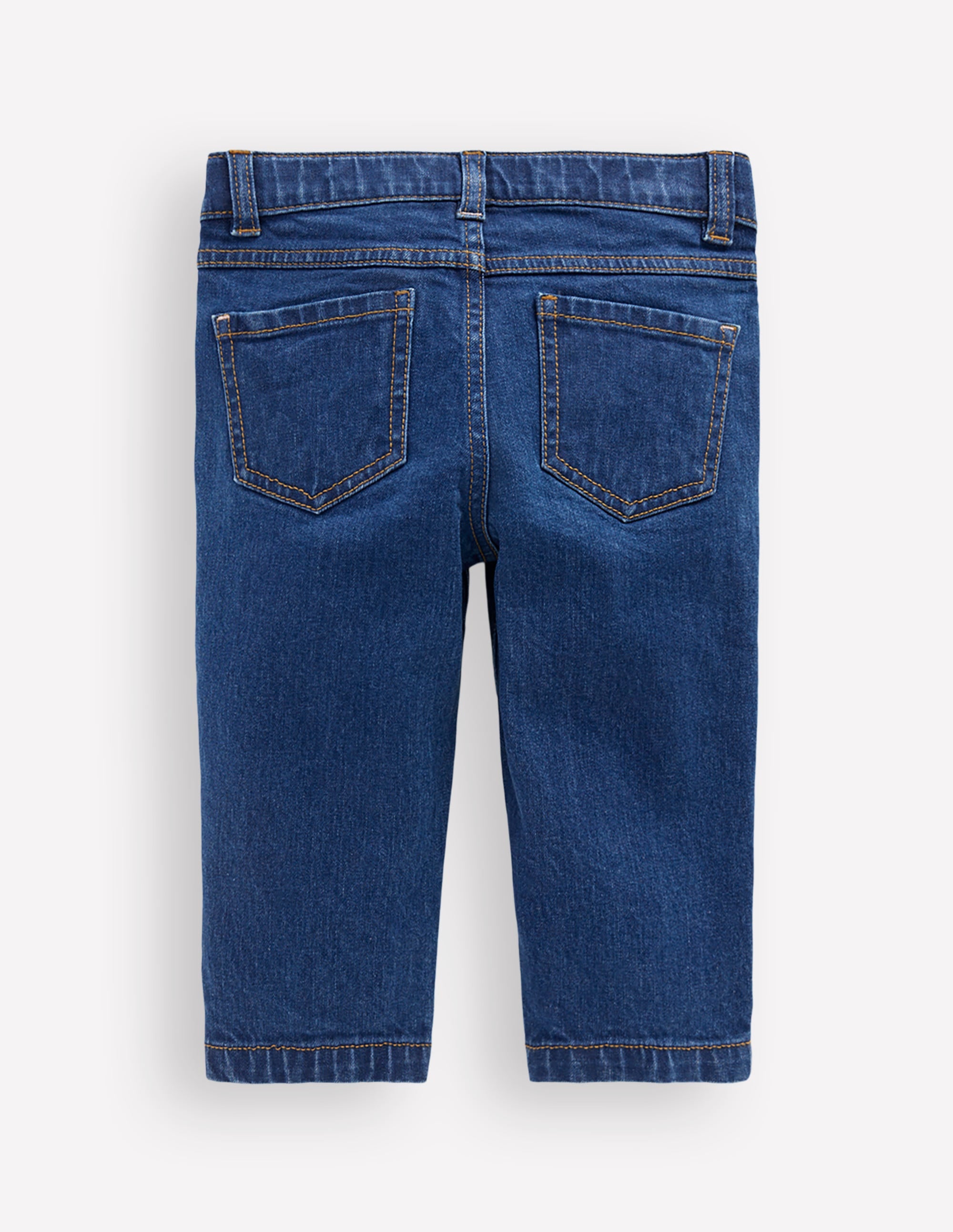 Pantacourt-Délavage moyen denim - Image 2