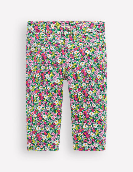 Caprihose-Bunt Sommerblumenbeet