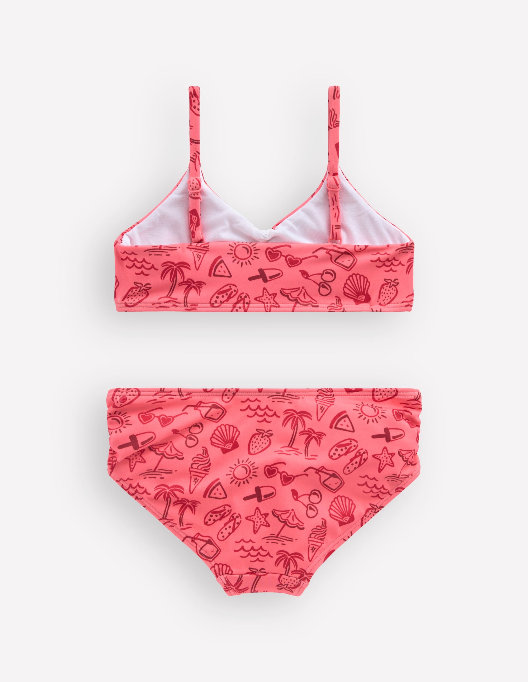 Geraffter Bikini-Rosa Ferien - Image 2