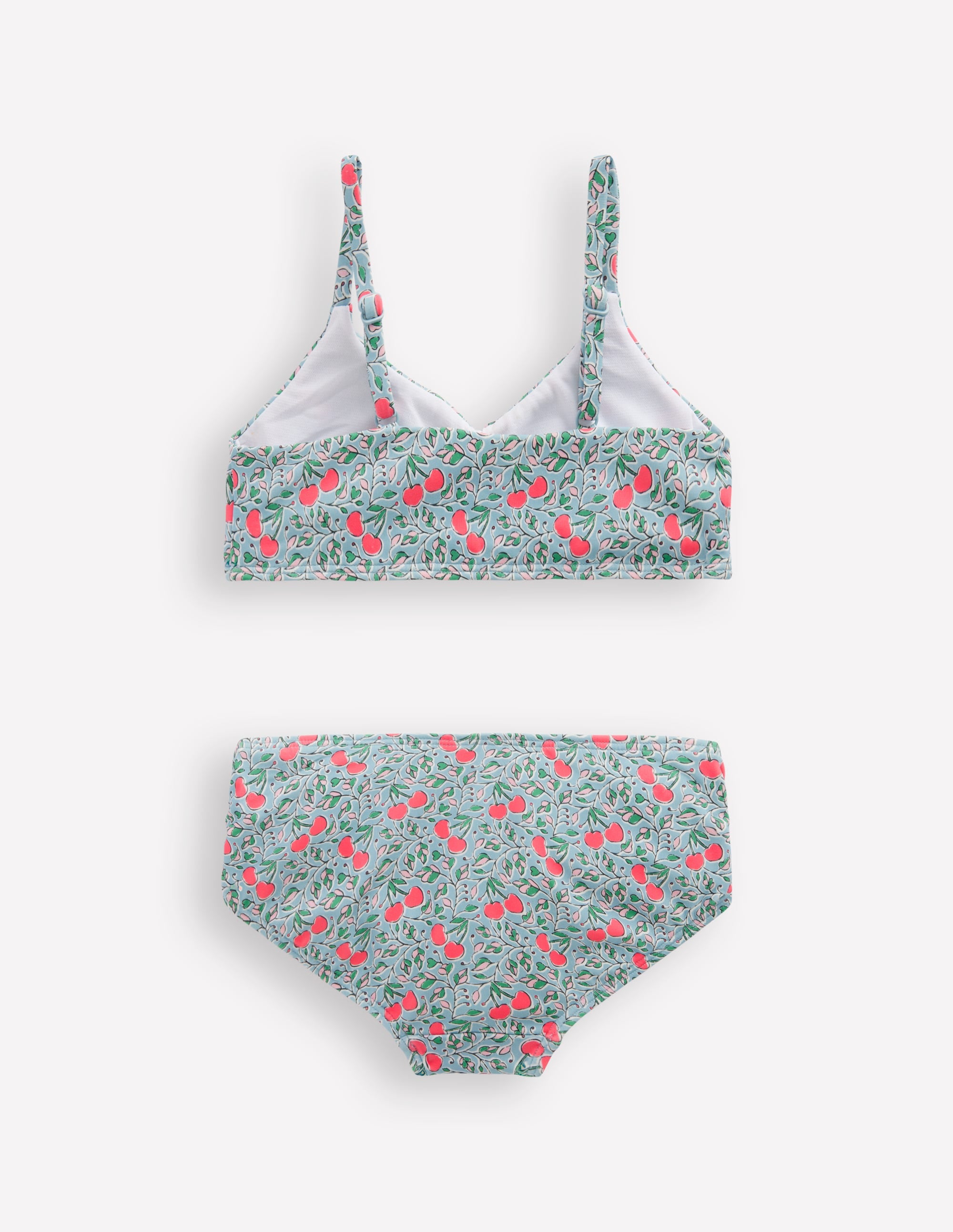 Geraffter Bikini-Nebelblau Kirschzweige - Image 2