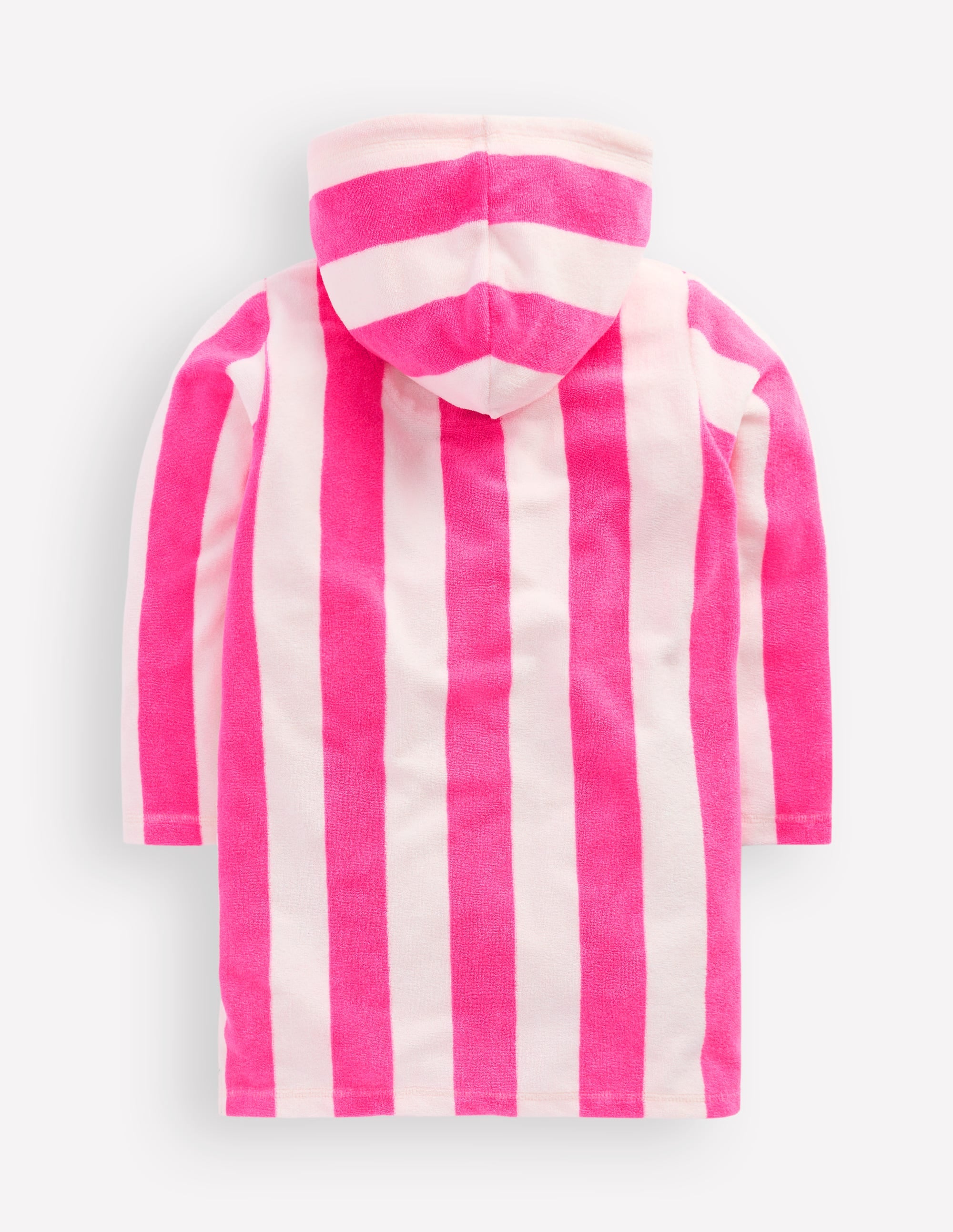 Poncho fun zippé Romie en éponge-Tortues rose sorbet - Image 3
