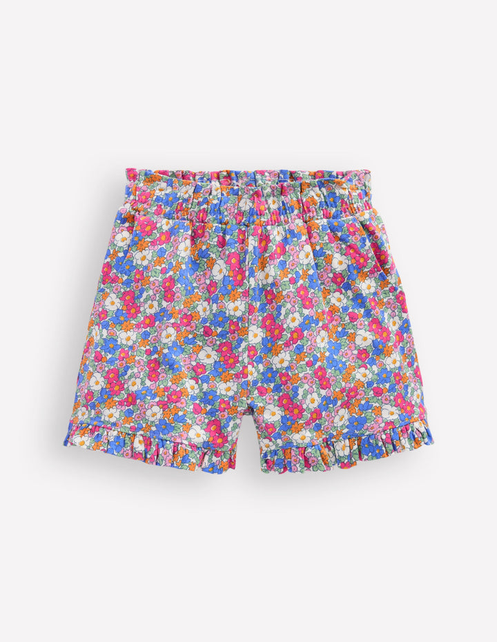 Hübsche Jersey-Shorts-Festival Rosa Maritim Floral