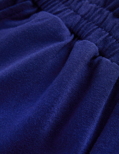 Joli short en jersey-Bleu marine-3