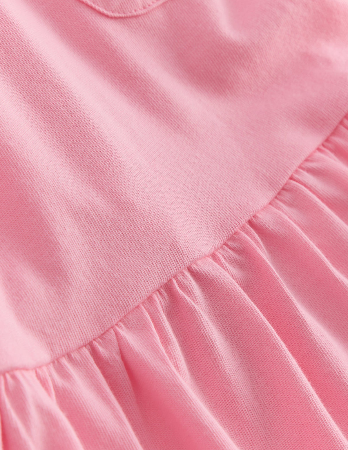 Kurzärmliges Oberteil mit Schößchen-ROSA - Image 3
