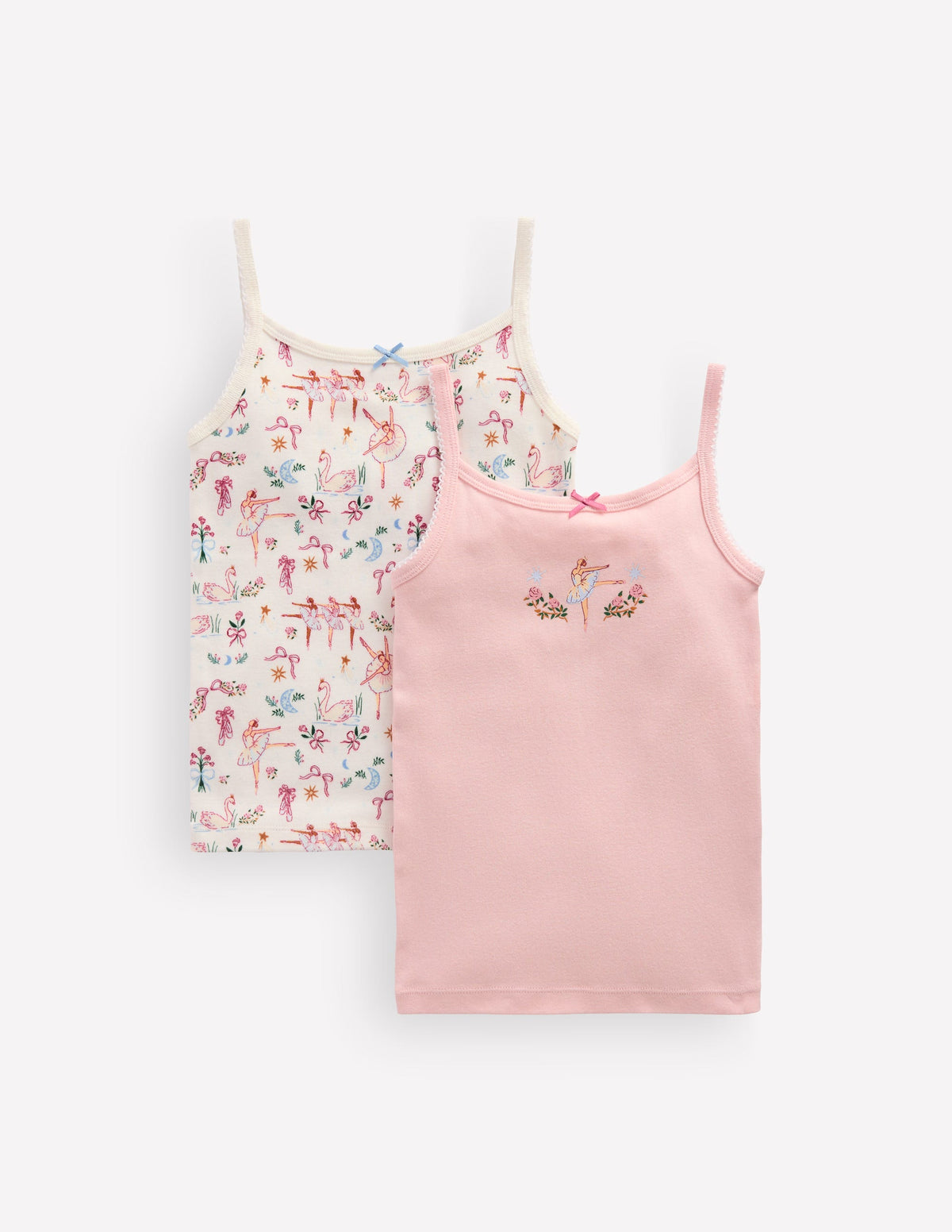 Baumwolltops im 2er-Pack-Ballerinas - Image 1