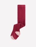 Gerippte Baby-Strumpfhose-Süßkirsche