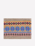 Snood motif jacquard-Gris agate