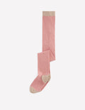 Strumpfhose mit Glitzerdesign-ROSA