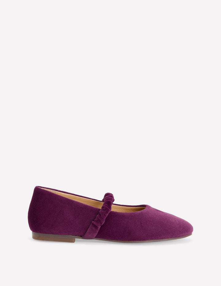 Babies en velours-Glycine profond