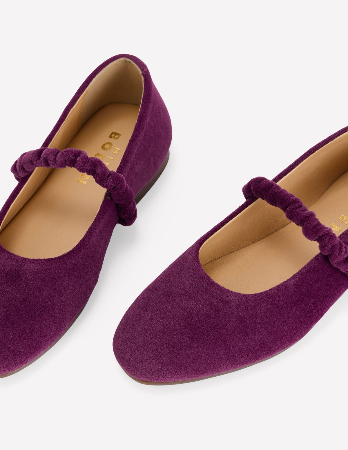 Mary Janes aus Samt-Dunkelviolett-3