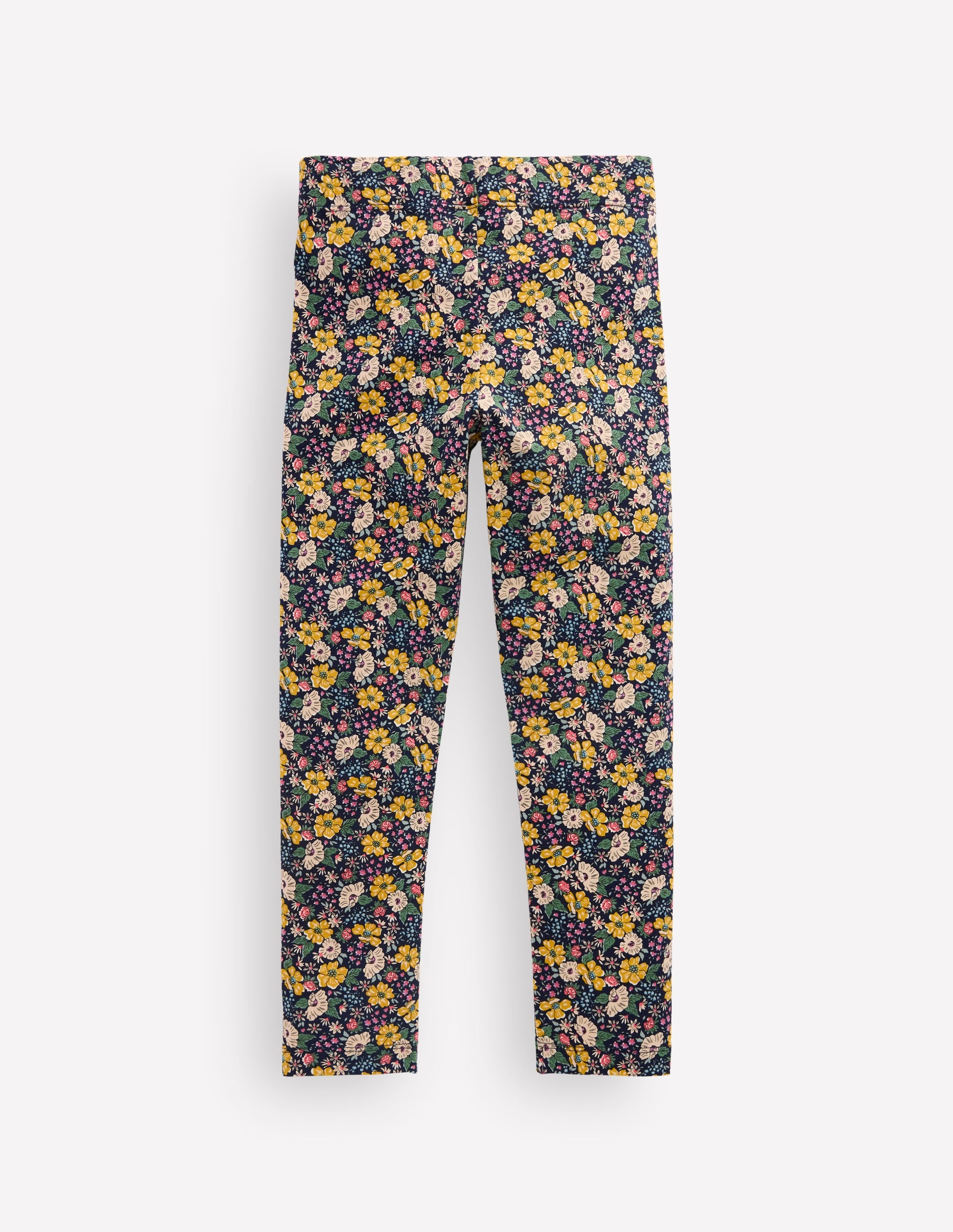 Lustige Leggings-Französisches Marineblau Gemischtes Blumenbeet - Image 2
