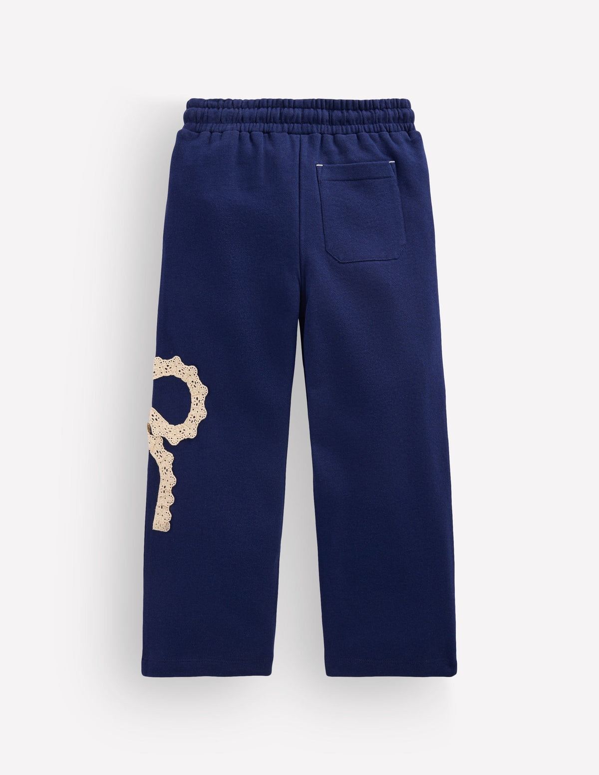 Bobbie Jogginghose mit Applikationen-Marineblau Schleife - Image 2