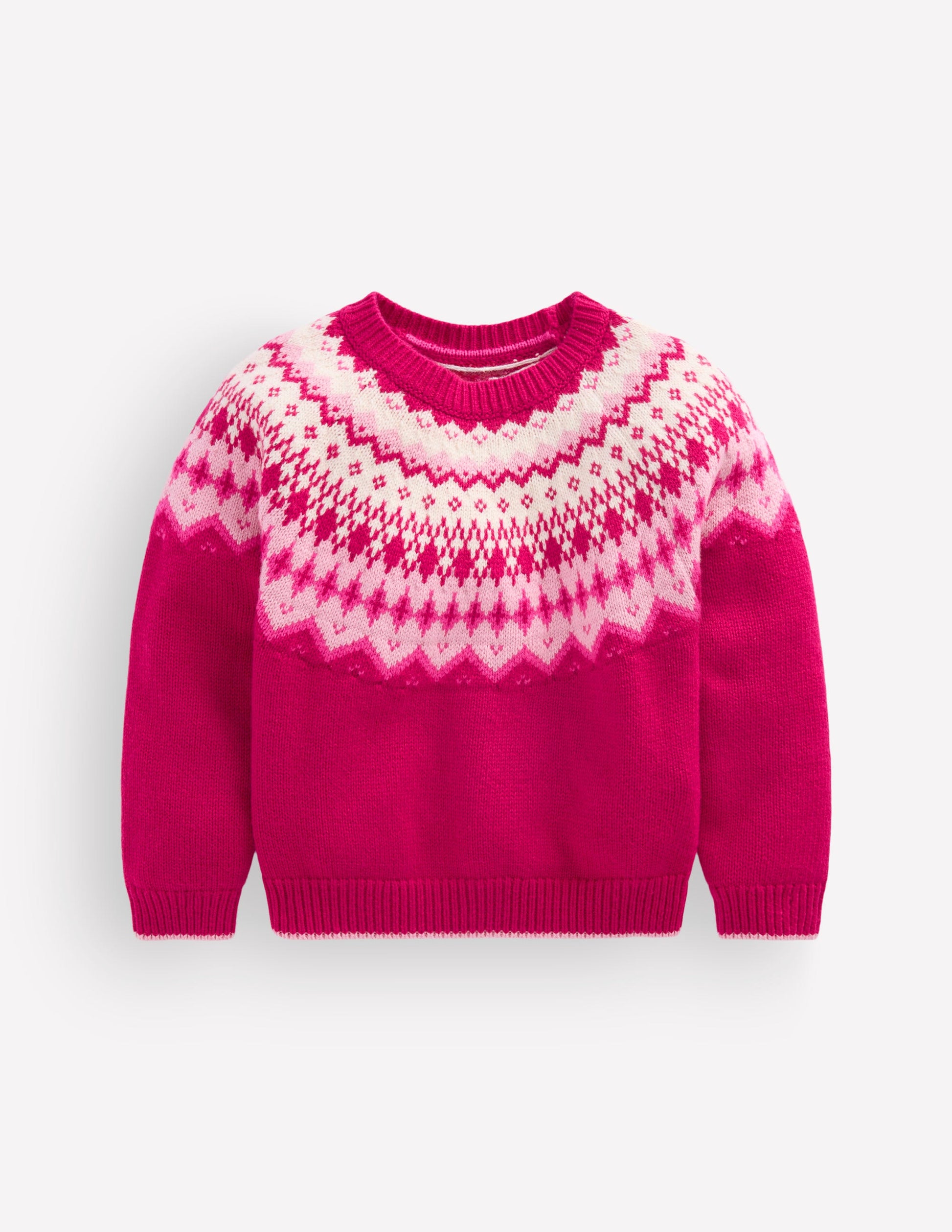 Eleanor Fair-Isle-Pullover-Süßkirsche-2
