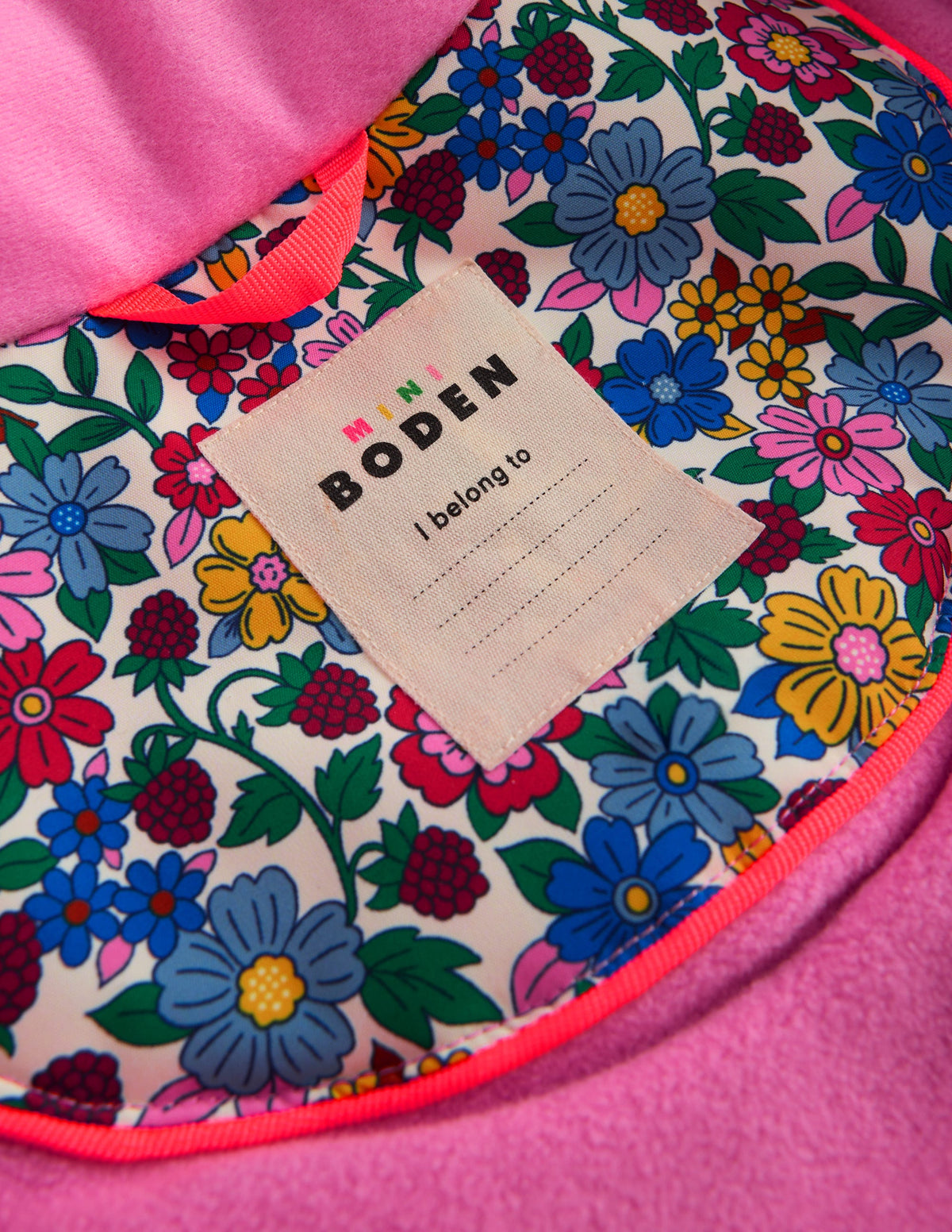 Manteau imperméable toutes saisons-Motif petites fleurs multi - Image 4