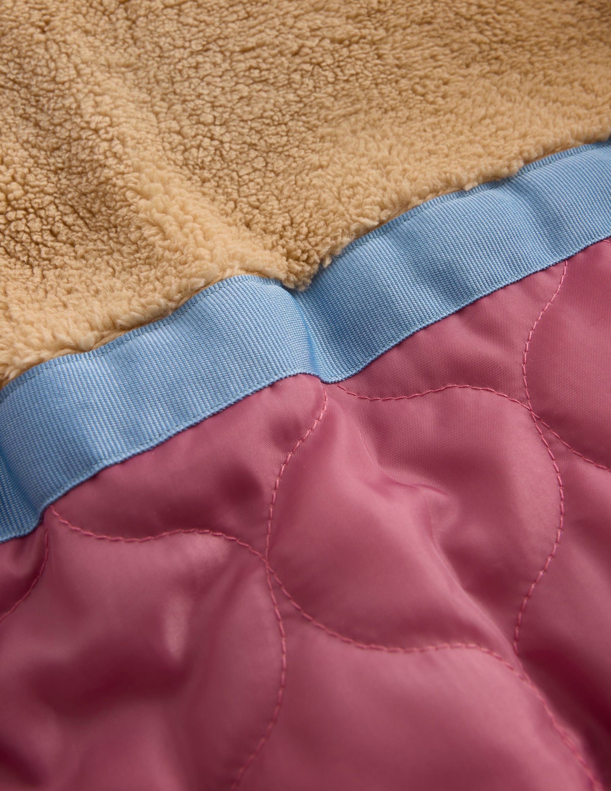Wattierte Jacke in langer Form-Antikes Messing-11