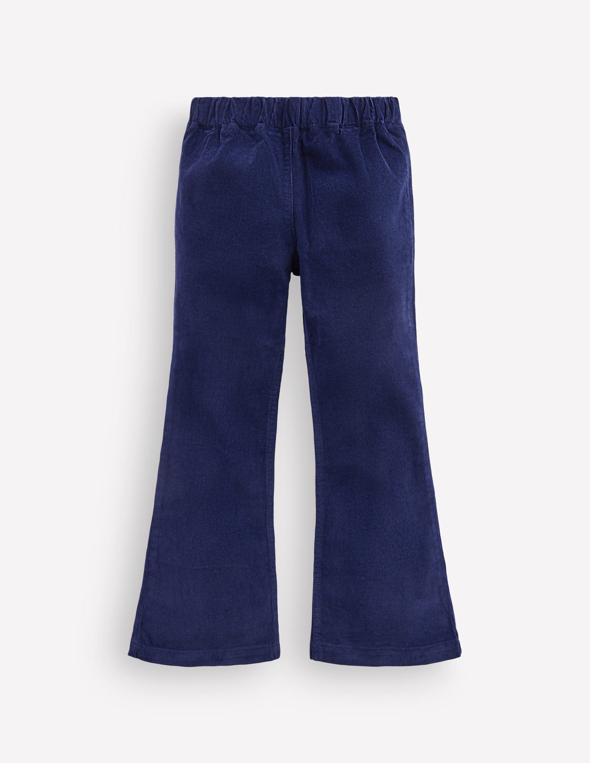 Flared Cord Leggings-Sapphire Blue - Image 1