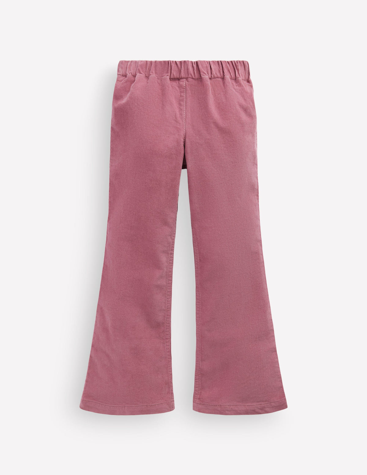 Flared Cord Leggings-Pink Heather - Image 1