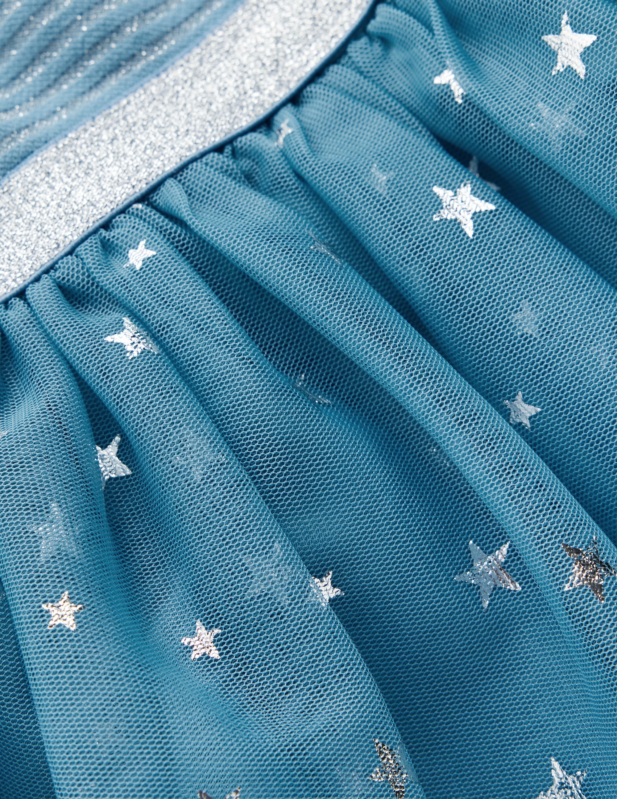 Kleid aus Tüll-Mix zum Herumwirbeln-Elektrisierendes Blau Konfetti - Image 3