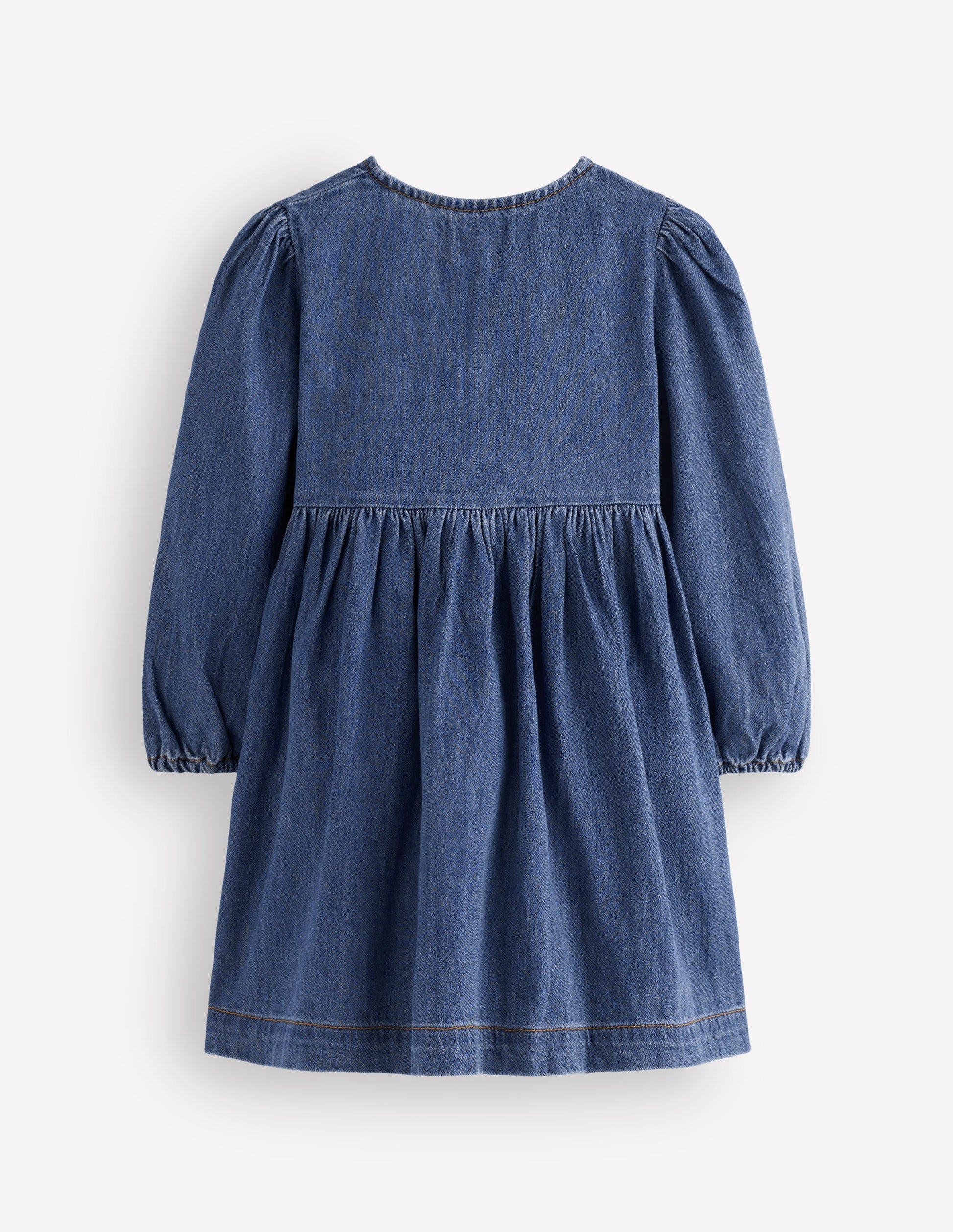 Noah Kleid mit Knopfleiste und Schleife-Medium Vintage-2