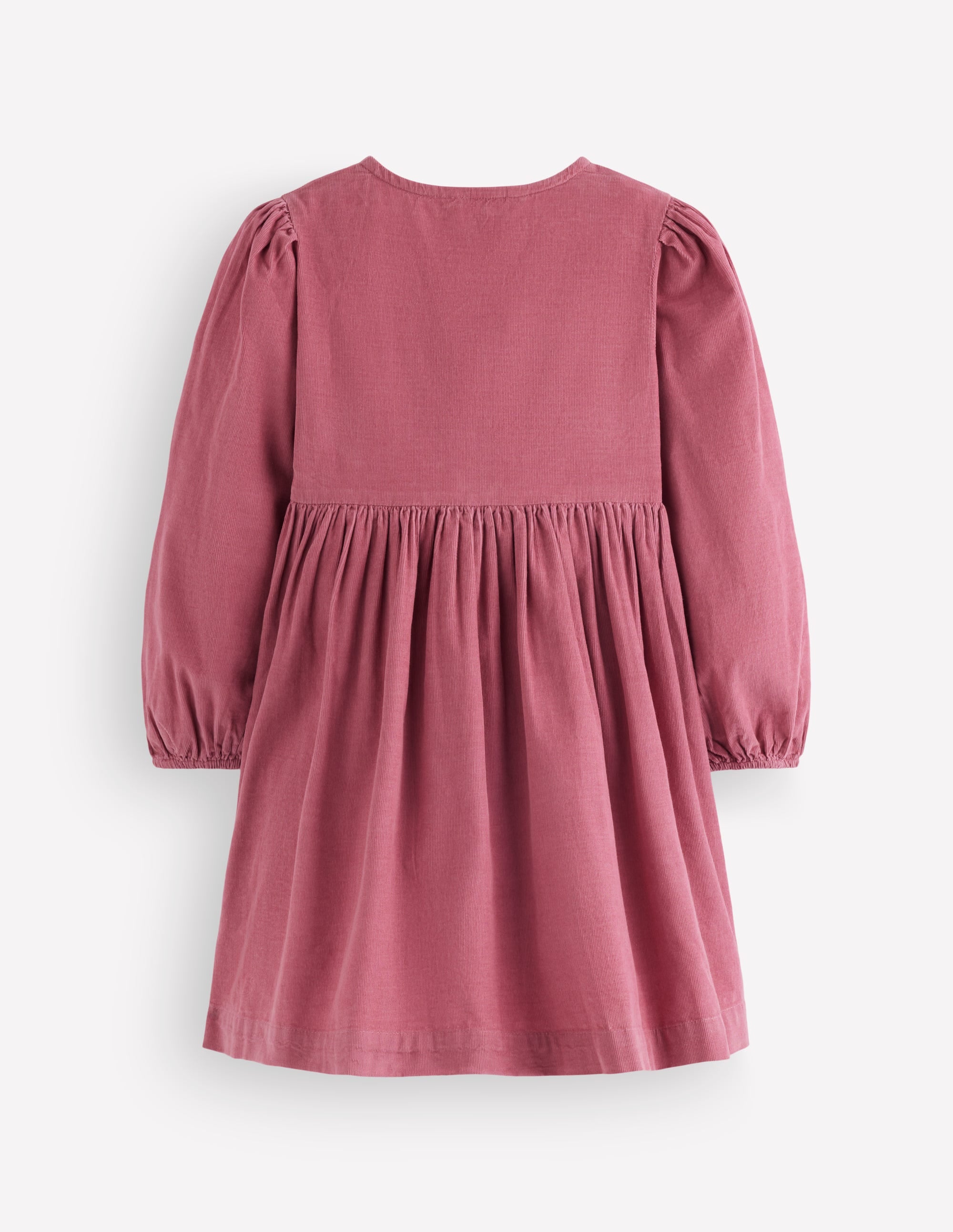 Noah Kleid mit Knopfleiste und Schleife-Rosa Heide - Image 3