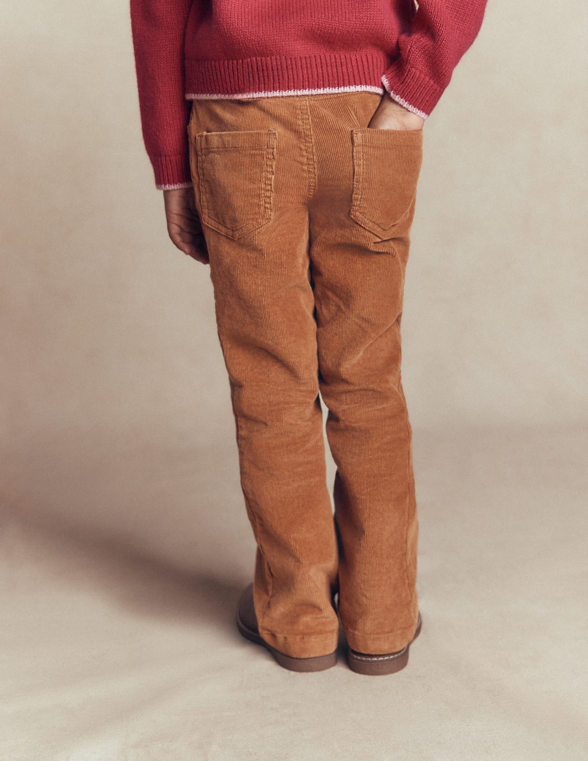 Jeans mit leichtem Schlag-Ingwer Cord - Image 2