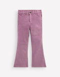 Jeans mit leichtem Schlag-Baldrian-Violett