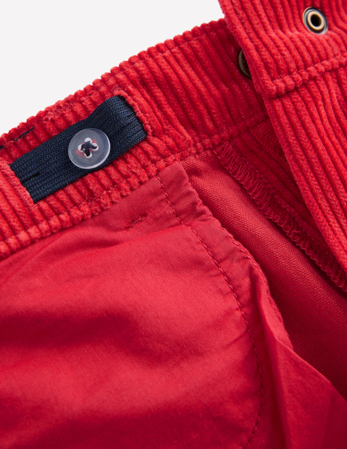 Jeans mit weitem Bein-Edelsteinrot - Image 4