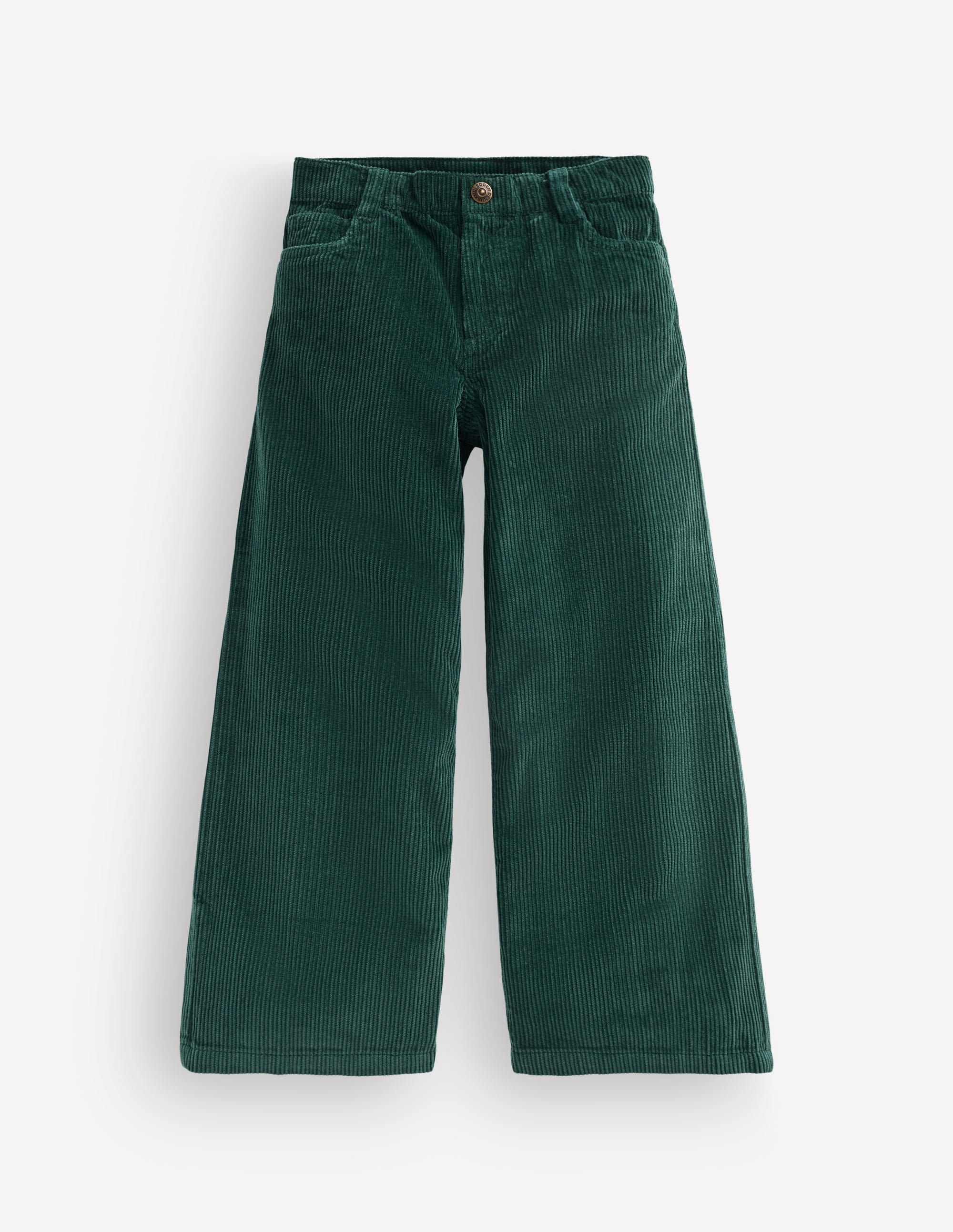 Jeans mit weitem Bein-Malachitgrün Cord - Image 3
