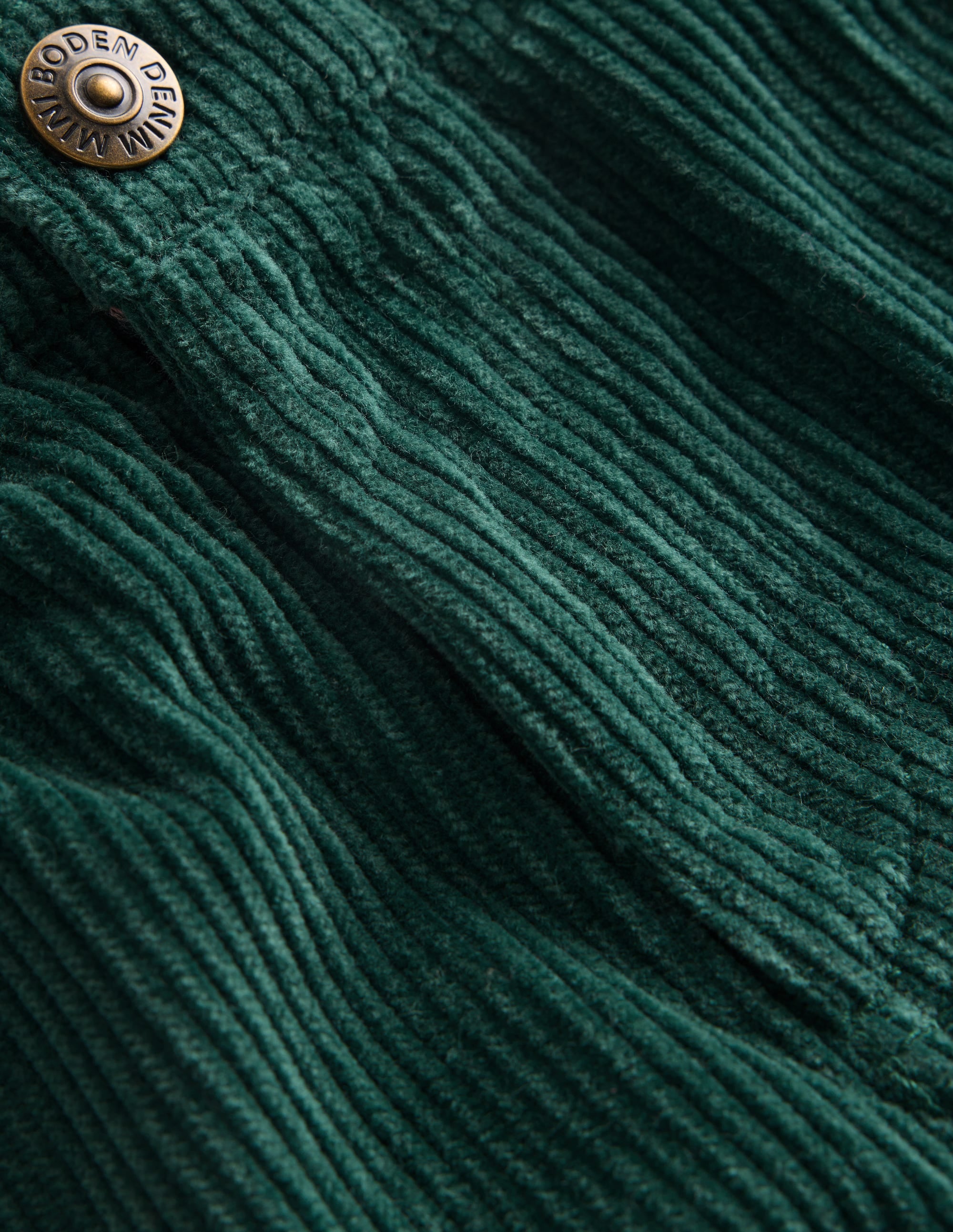 Jeans mit weitem Bein-Malachitgrün Cord - Image 5