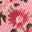 Gerade Jeans mit aufgesetzten Taschen-Rosa Quarz Weiches Blumenmuster
